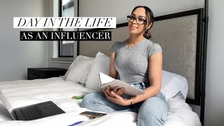DAY IN THE LIFE AS AN INFLUENCER | Q&A