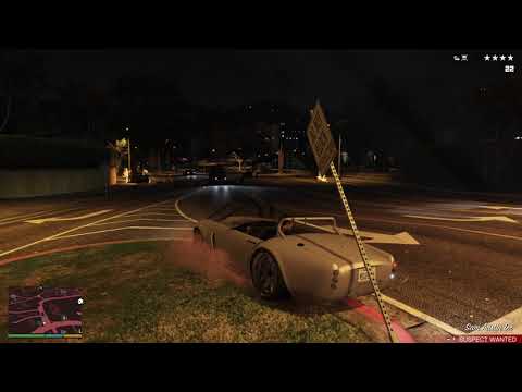 GTA 5 -  Diner Mafia Boss Assassination + Six Star Escape