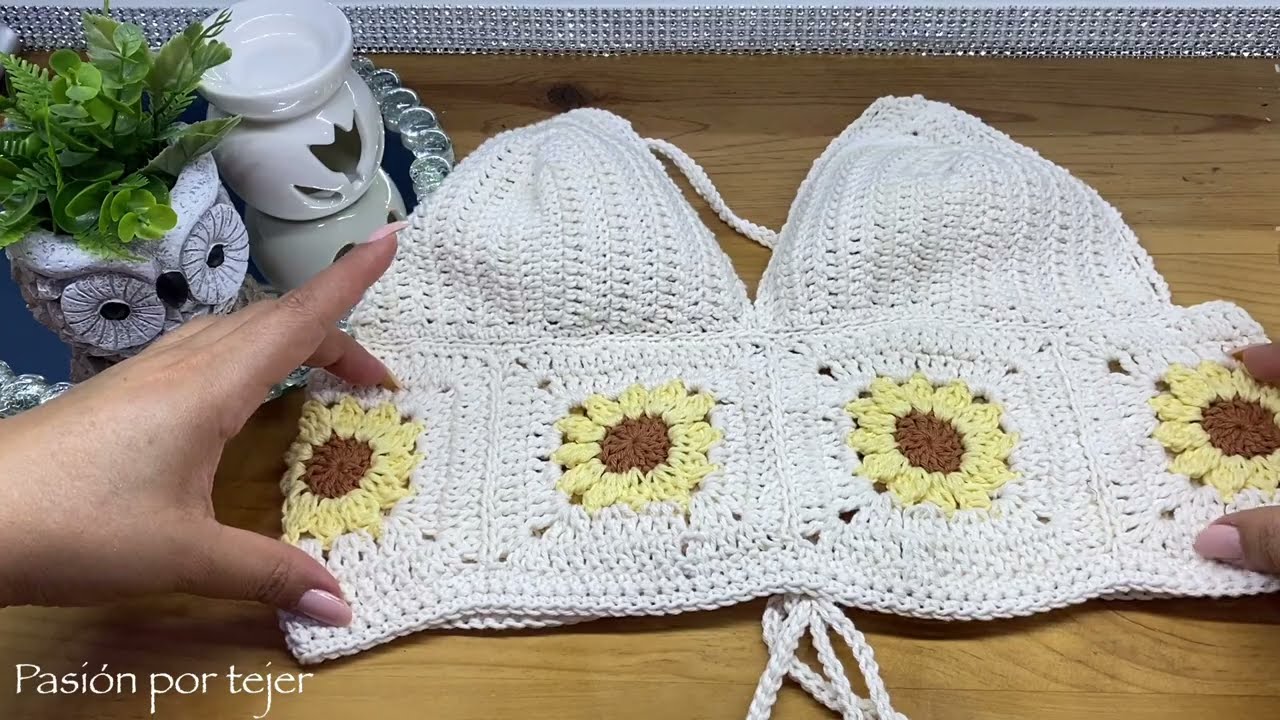 Incrementa tus ingresos tejiendo crop tops a crochet