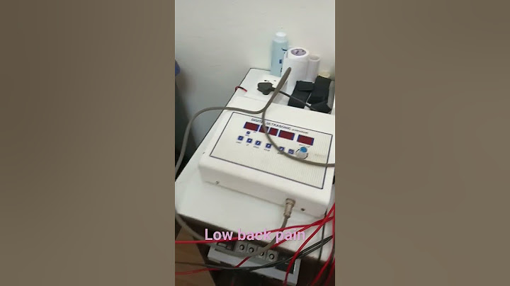 IFT modality.                   Low Back Pain.. #physiotherapy #homecare