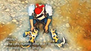 Final Fantasy 7 Remake : Wedge Talks To his Cats