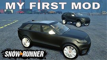 Snowrunner Nieuwe Mod Ukgamers Range Rover Velar 2018 Mijn Eerste Mod