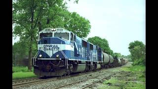 Classic Conrail & NS around Muncie & Marion, IN   Feb to May, 1998