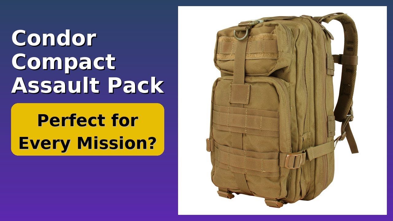 REVIEW (2025): Condor Compact Assault Pack. ESSENTIAL details. - YouTube