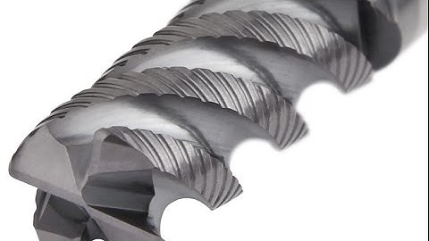 Roughing endmill from WIDIA Hanita - Черновая цельная фреза со стружкоделительным профилем зубьев