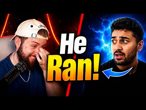 Muslim RUNS When Dawah Script Doesn't Go As Planned!