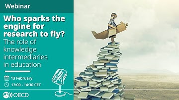 Webinar: Who sparks the engine for research to fly? Knowledge intermediaries in education