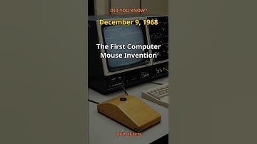 The Amazing Story of The First Computer Mouse Invention | Historical Facts