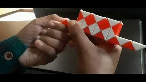 Snake cube spider making