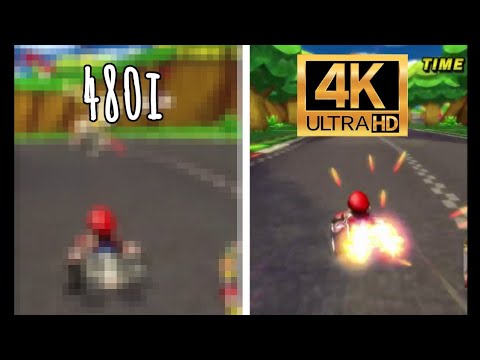 Wii Games in 4K (60FPS) mit dem Dolphin Emulator | Mario Kart, Bros, Zelda