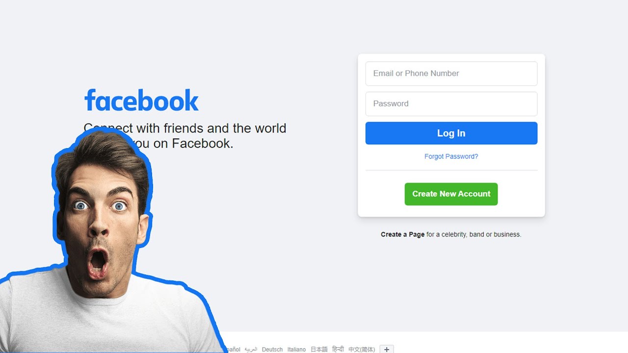 How to create Facebook login Page ~ CODING-GREED