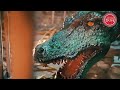 Jurassic Park Theme | Adi Halderpara Jagadhatri Puja | Chandannagar Jagadhatri | Drone view | T-rex
