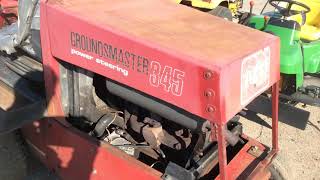 Toro Grounds Master 345 Blower | For Sale | Online Auction | Repocast.com