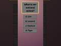 MCQ Knowledge Quiz .. #shorts #trending #viral