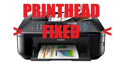 Canon MX892  How To Clean Printhead