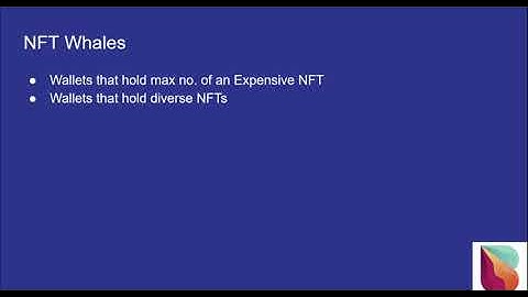 How to track NFT Whales - A tutorial