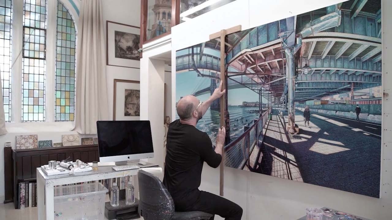 Amazing Hyperrealistic Paintings Of New York Looks Like Photographs