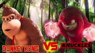 Donkey Kong vs knuckles