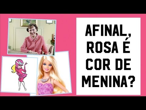 Vídeo: Rosa costumava ser uma cor de menino?