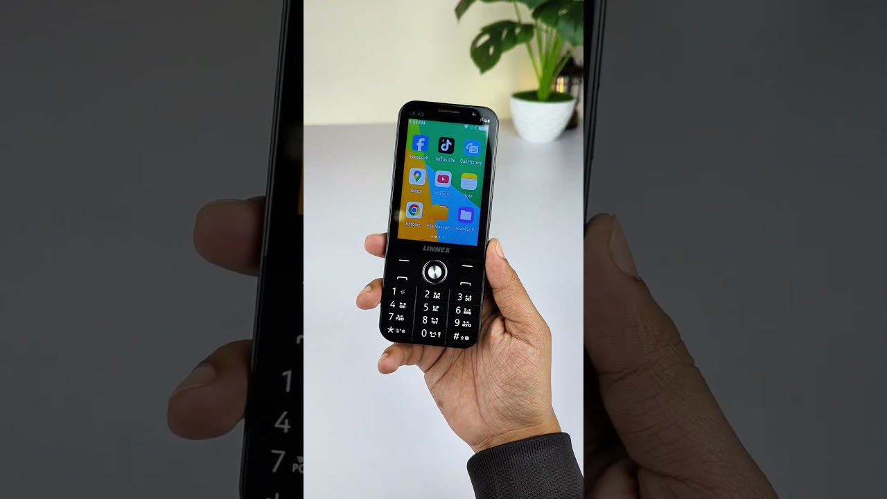 New LINNEX LX 4G Plus 32 GB Black