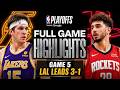 LAKERS vs ROCKETS GAME 5 FULL GAME  HIGHLIGHTS  | NBA Playoffs 2026 LAL LEADS 3-1 2K26
