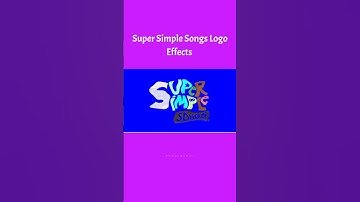 Super Simple Songs Logo Intro Effects Sponsored By Preview 2 effects p2
