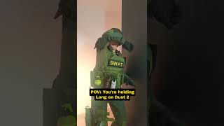 Holding long on Dust 2 #counterstrikecosplay #cs2memes #cs2funny #cs2 #csgo #csgomemes #csgofunny