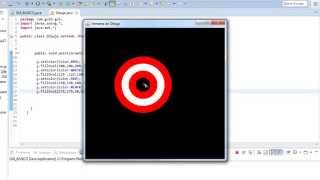 Aprendizaje de programación Java desde 0 y para novatos #33: Dibujo Básico: Circulos y Arcos(1/2)