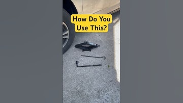 How to Use the Spare Wheel Emergency Kit #tips #car #mechanic #automobile