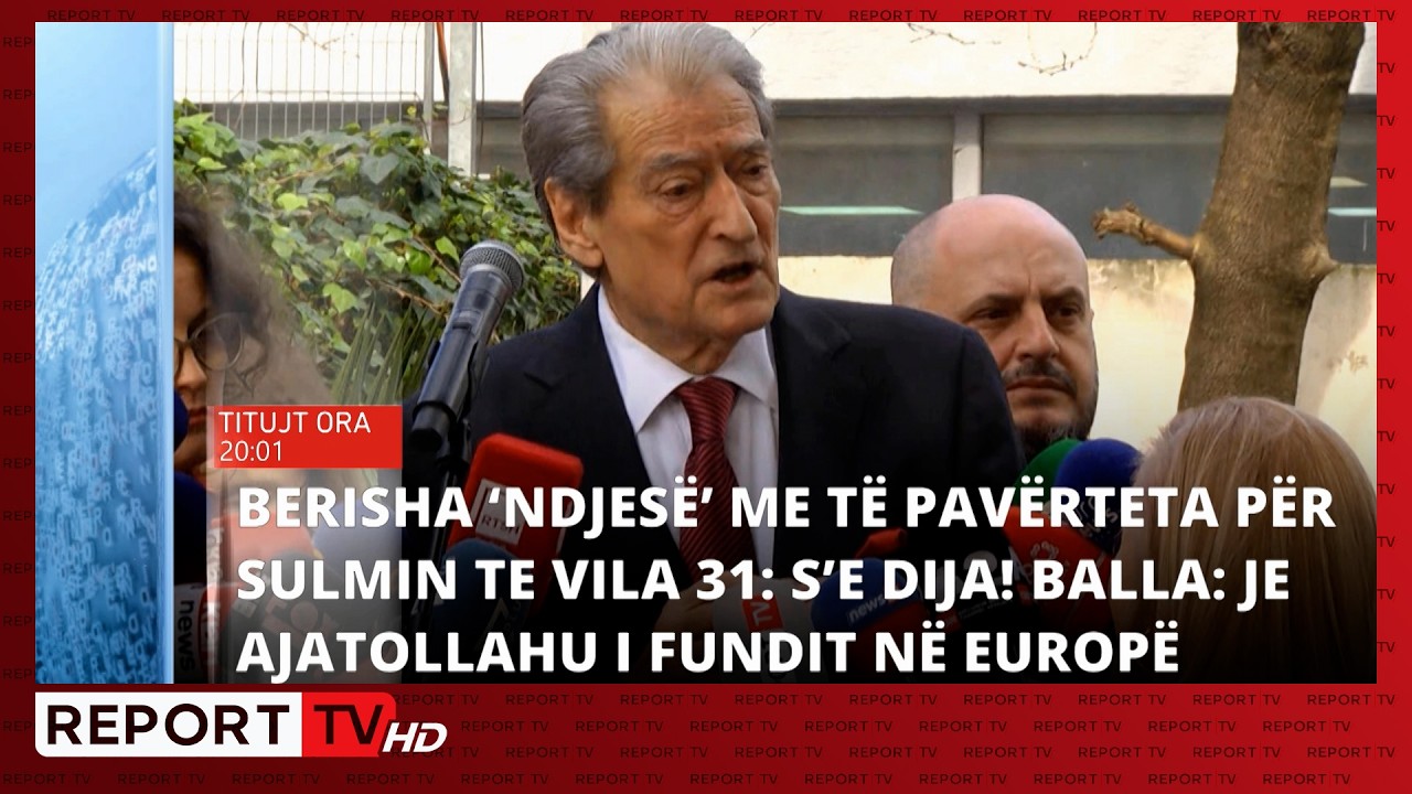 Report TV- Titujt kryesorë të lajmeve ora 20:00 (02.03.2026)