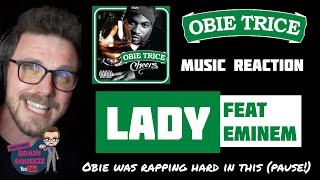 Obie Trice Ft. Eminem - Lady (UK Reaction) | OBIE WAS RAPPING HARD IN THIS (PAUSE!)