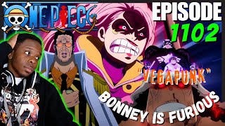 Sinister Schemes! The Operation to Escape Egghead | ONE PIECE EPISODE 1102 REACTION 😳