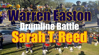 Sarah T.  Reed vs Warren Easton Drumline Endymion Parade 2025 🎭