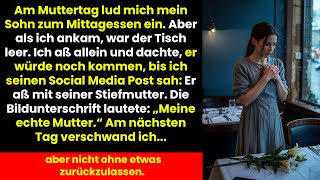 Meine Echte Mutter“ – Sein Post am Muttertag Zerstörte Mich … Also Verschwand Ich.
