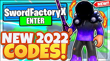 (2022) ALL *NEW* SECRET OP CODES In Roblox Sword Factory X!