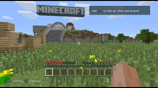 Exploring an old tutorial map in Minecraft | PS3 Edition