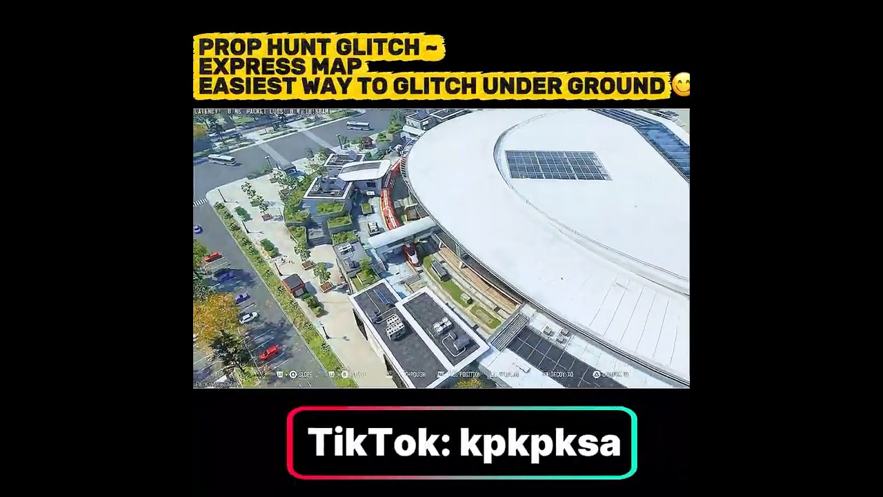 PROP HUNT GLITCH EXPRESS MAP EASIEST WAY TO GLITCH UNDERGROUND 🛢️🔥