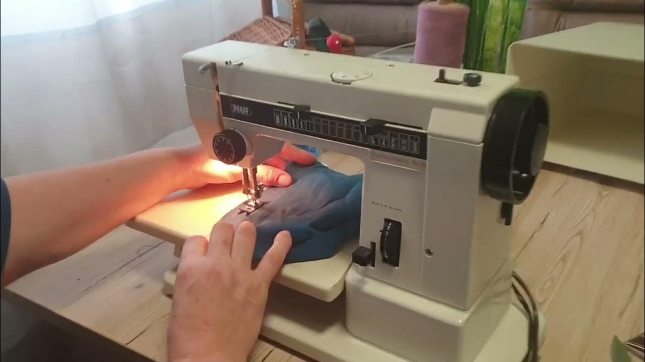 Pfaff Nähmaschine Anleitung Übersicht YouTube