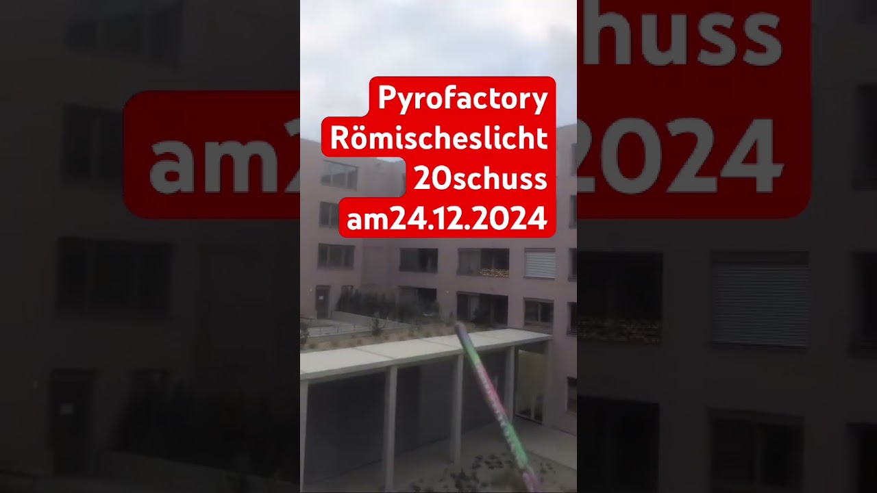 Pyrofactory 20s Römischeslicht am 24.12.2024 um 15 Uhr in Wien 22te drecks Wind