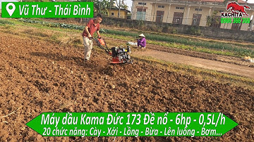 Bàn giao máy xới đất Đề nổ 173 cho bác Cán tại Vũ Thư Thái Bình