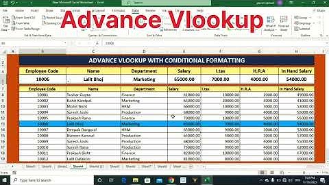 Advance Vlookup #exceltips #exceltricks #education #exceltutorial #microsoftexcel  @technojeevan 