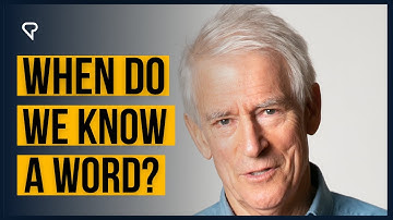 Active & Passive Vocabulary: When Do We Know a Word?