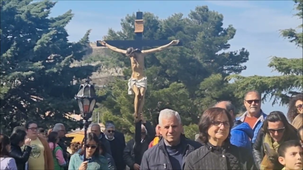 La Processione del Venerdì Santo 7 aprile 2023 a Belvedere Marittimo