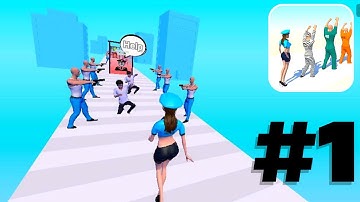 Prisoner Round Up - New Release - Hyper Hybrid Casual - Gameplay Walkthrough (iOS & Android)