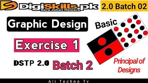 Digiskills 2.0 Graphic Design Exercise 1 Batch 2 | graphic design exercise 1 batch 2 | how to design