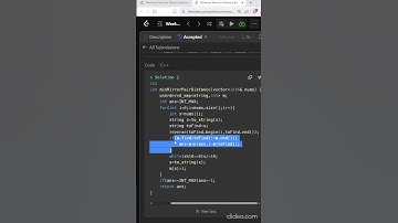 3761. Minimum Absolute Distance Between Mirror Pairs | Editorial | Leetcode #coding #dsa #trending