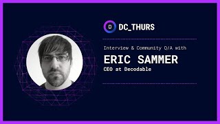 DC_THURS on Streaming Data Systems w/ Eric Sammer (Decodable)