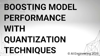 Boosting Model Performance with Quantization Techniques