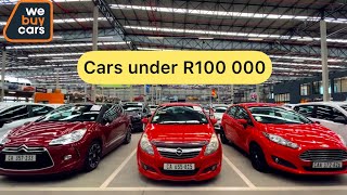 DECENT Cars for Someone Earning Less then R10 000pm at Webuycars !! screenshot 1