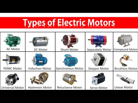 वीडियो: जहां विद्युत मोटर का उपयोग किया जाता है - उदाहरण। इलेक्ट्रिक मोटर्स का अनुप्रयोग